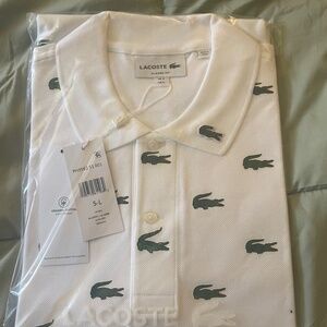 Men’s LaCoste Crocodile Polo